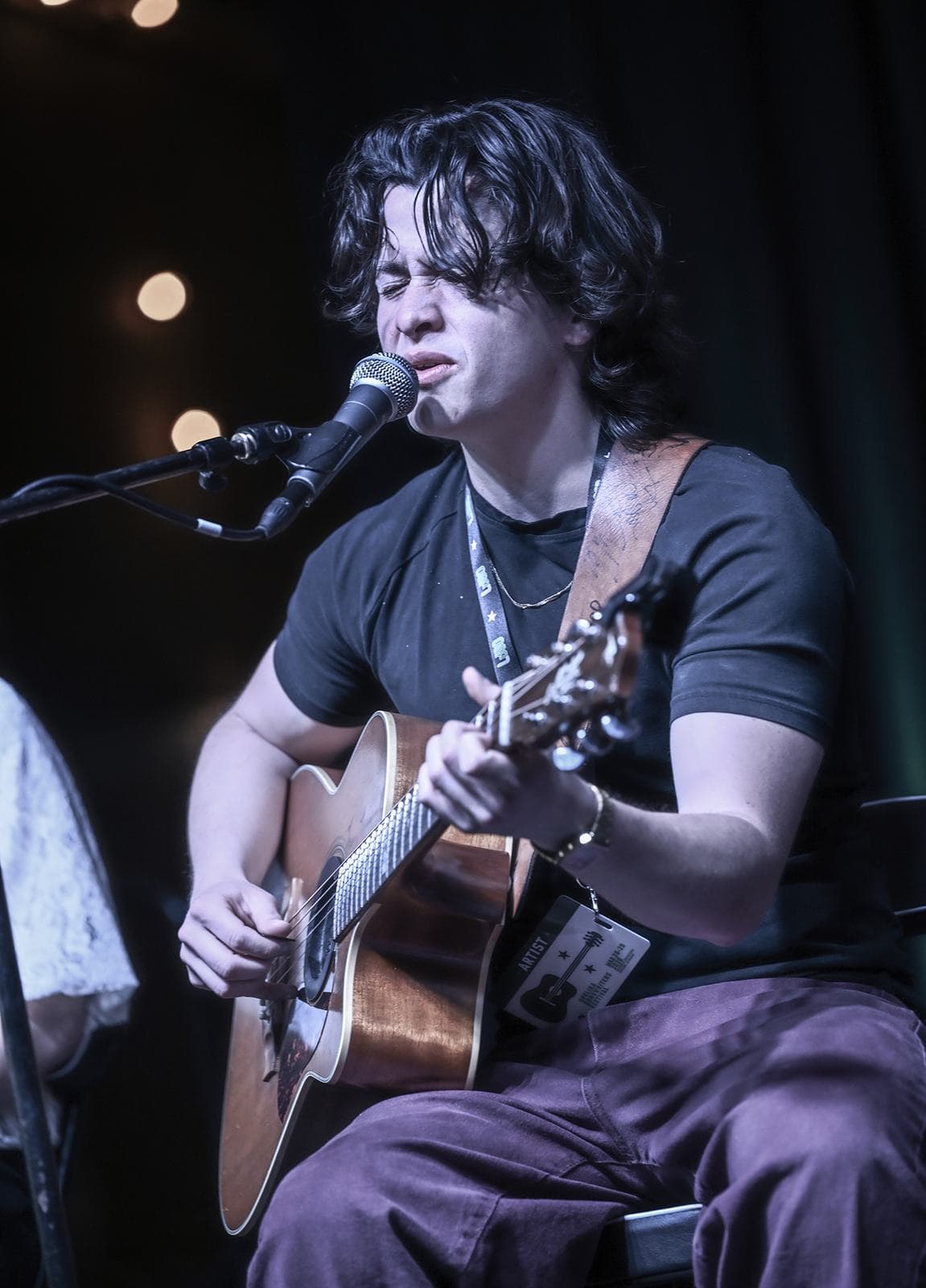 Derek Leduke performs