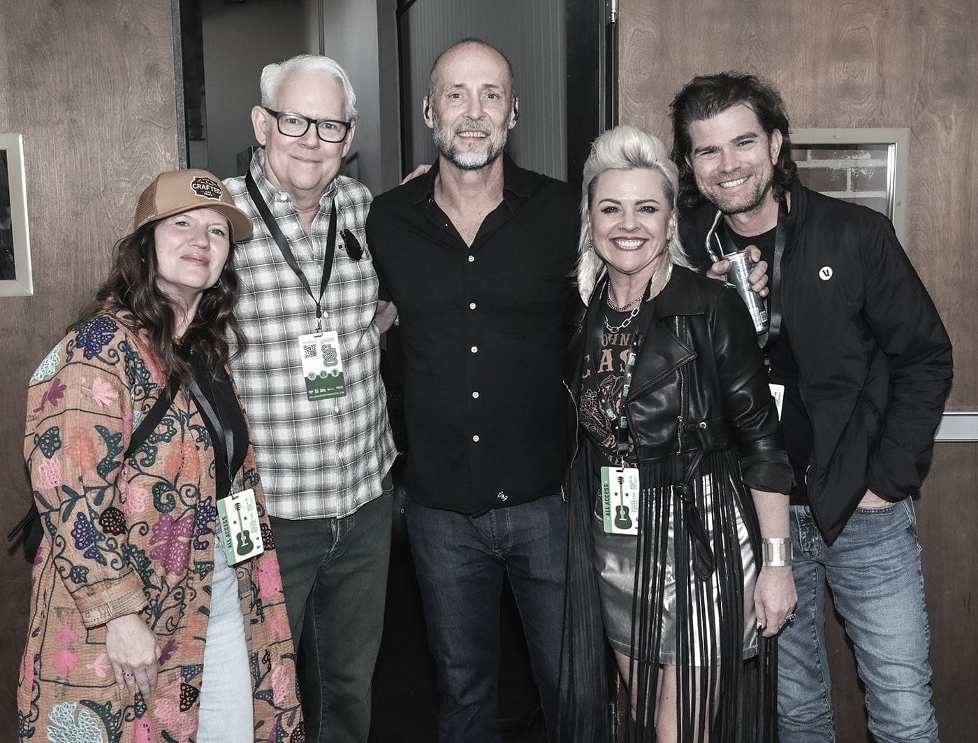 Jennifer Steele 30A Songwriters Festival, Russell Carter RCM, Songwriter Paul Thorn, Jen Solomon and Rob Solomon Producer of OSF, Songwriters attend the Opelika Songwriters Festival